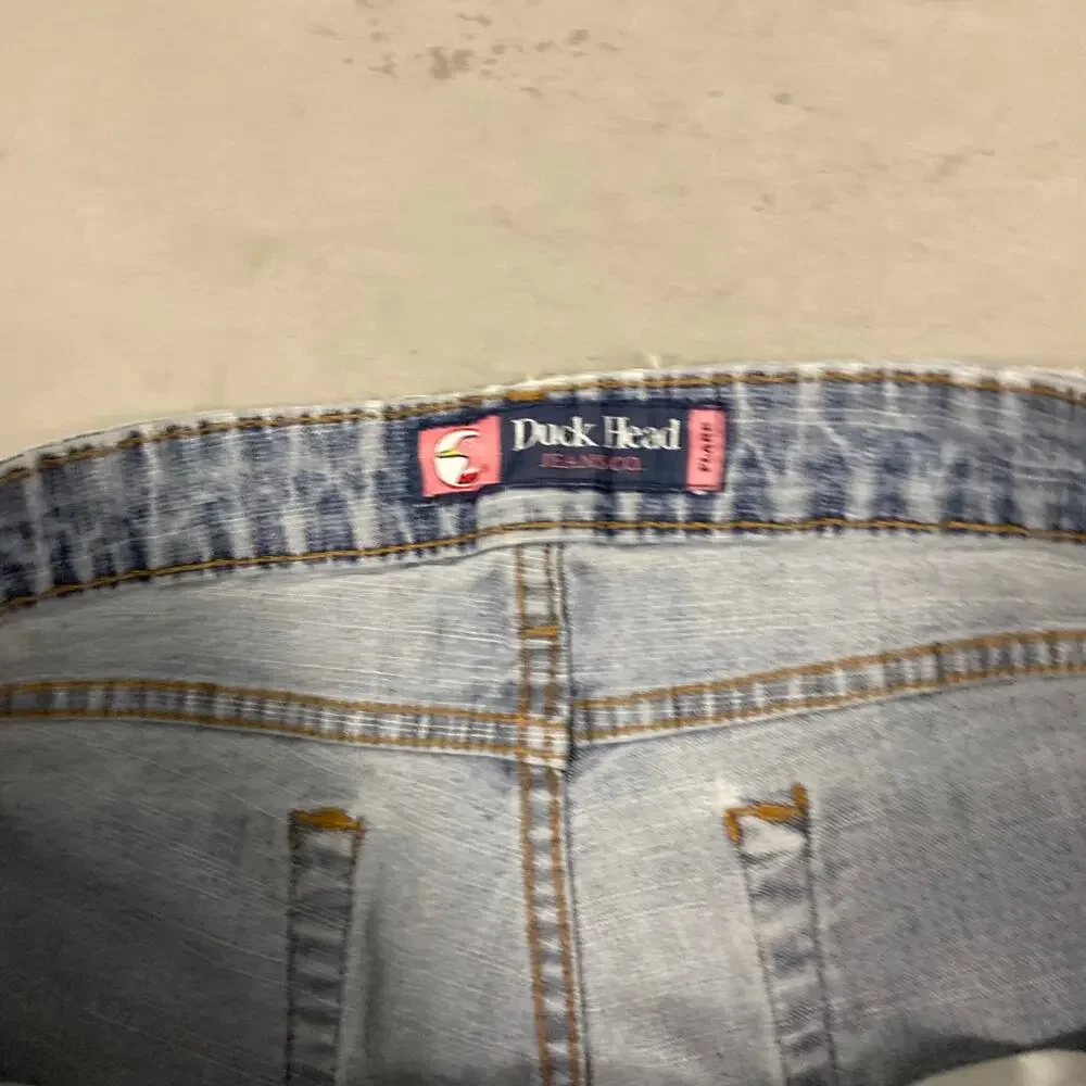 y2k low rise duck head bootcut Jeans 30x29